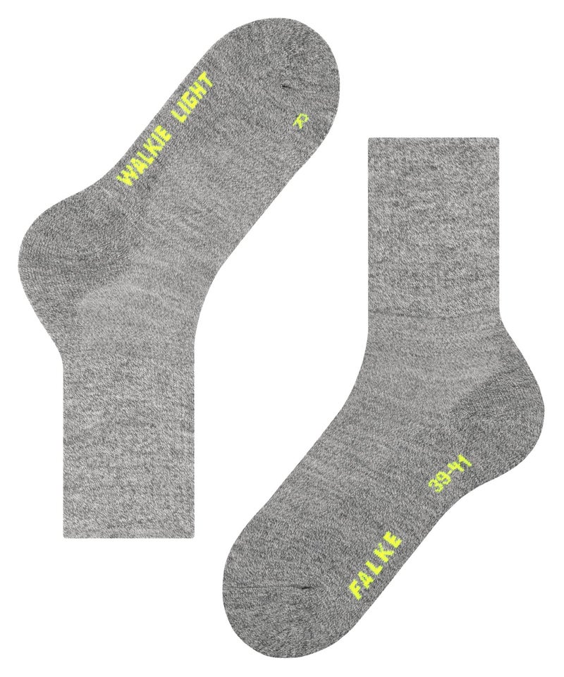 FALKE Walkie Light Crew Cut U 1 Pair, Grey (Graphit Melange 3060), 9-10 - Image 5